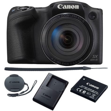 Canon Powershot Sx420 Is 20mp Digital Camera Black 1 Ct Fred Meyer