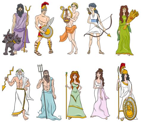 Greek Gods And Goddesses