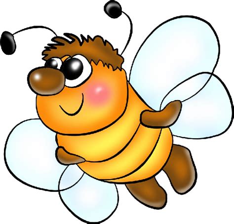 Download Funny Png Format Cartoon Clip Art Honey Bees On A Transparent