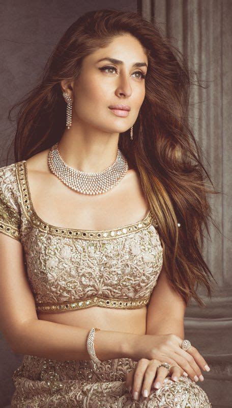 Tumblr Kareena Kapoor Bollywood Celebrities Diamond Necklace Set