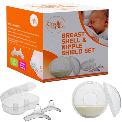 Nippleshield And Breast Shell For Breast Feeding Nipple Shield In