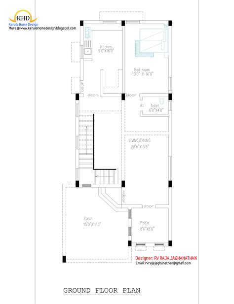 House Plan And Elevation Home Appliance