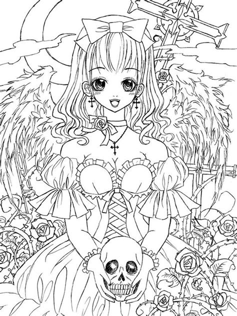 Gothic Coloring Pages Picture Whitesbelfast