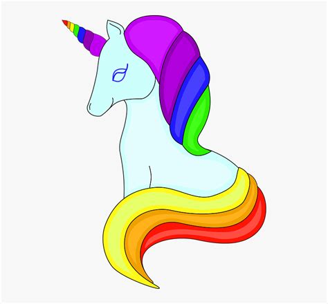 Gambar Unicorn Rainbow Kartun Gambar Unicorn