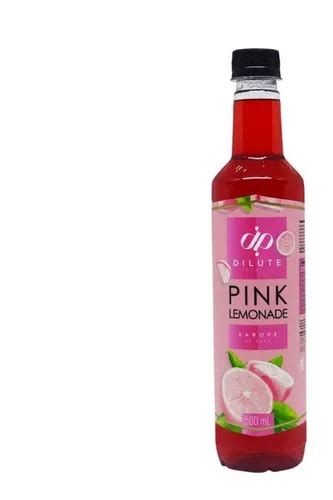 Xarope Para Soda Italiana Pink Lemonade Dilute Aquamix 500ml Mercadolivre