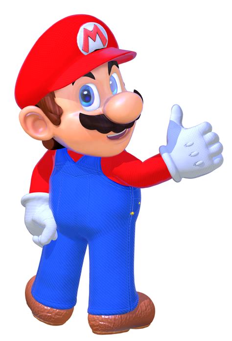 Mariome Thumb Up Render By Supermariojumpan On Deviantart