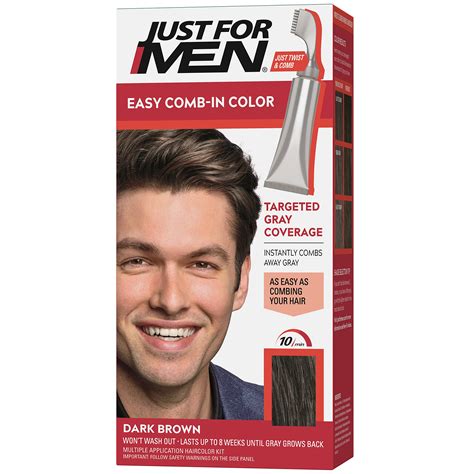 Buy Just For Men Easy Comb In Color Formerly Autostop Gray Hair