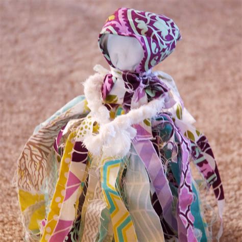 How To Make A Rag Doll With Strips Of Fabric Dollar Poster