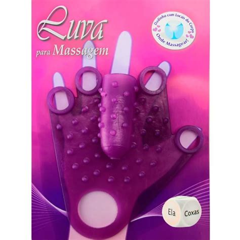 Luva Para Massagem Com Dadinho Lamour Boutique Erótica