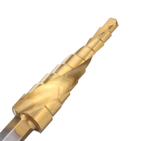 Parts And Accessories Drillpro Hss 4 12mm Spiral Grooved Step Drill Bit