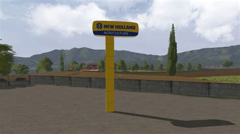 New Holland Dealer Signboard Fs17 Farming Simulator 17 Mod Fs 2017 Mod