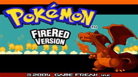 Pokemon Fire Red Hd [ Intro Title Screen ] Youtube