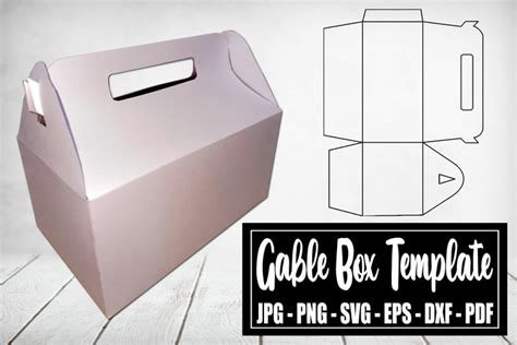 Printable Gable Box Template