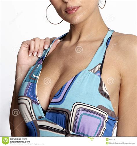 Woman S Neckline Stock Photo Image Of Background Gorgeous