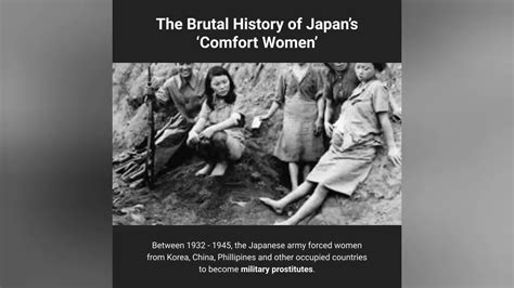 The Story Of The Japanese Comfort Women Dark History YouTube