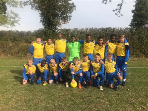 Wellingborough Town Football Club Under 13s Team 2018 19