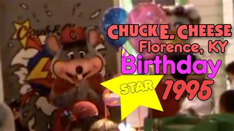 Chuck E Cheese Birthday 1995 Florence Kyrocker Stage Youtube