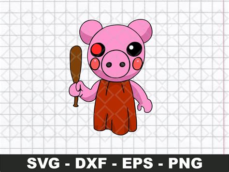 Roblox Piggy Bundle Piggy Character Gamer Svg Png  George Pig