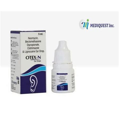 Mediquest Inc Neomycin Beclomethasone Dipropionate Ear Drops 5ml