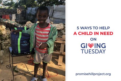 5 Ways To Help A Child In Need On Giving Tuesday