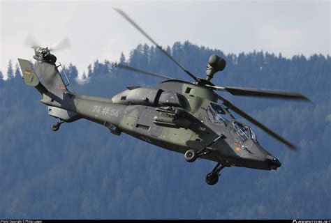 Luftwaffe German Air Force Eurocopter Ec Tiger Uht Photo By