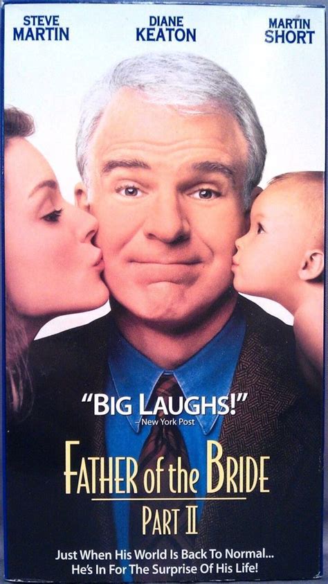 Father Of The Bride Pt Ii Vhs 1996 Steve Martin Diane Keaton