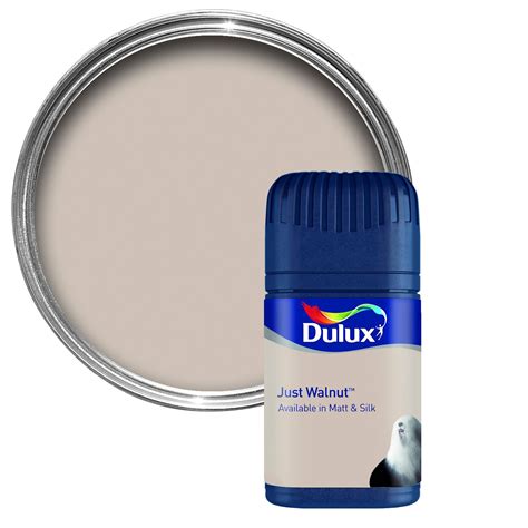 Dulux Neutrals Just Walnut Matt Emulsion Paint 005l Tester Pot