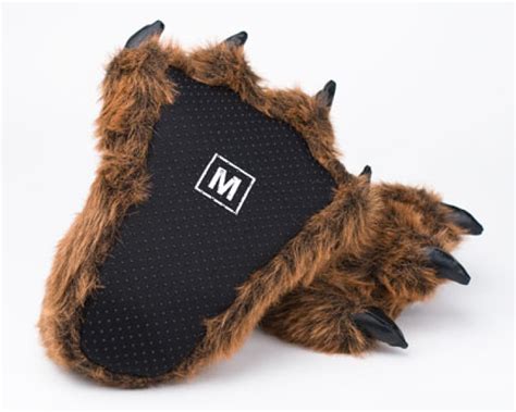 Grizzly Bear Paw Slippers Grizzly Bear Slipper Bear Paw Slippers