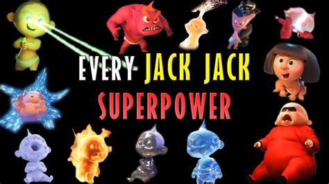 Incredibles 2 Baby Jack Jack Powers