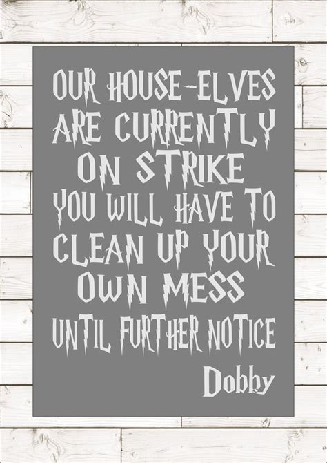 Check spelling or type a new query. Details about Dobby Our House Elves Are Currently On ...