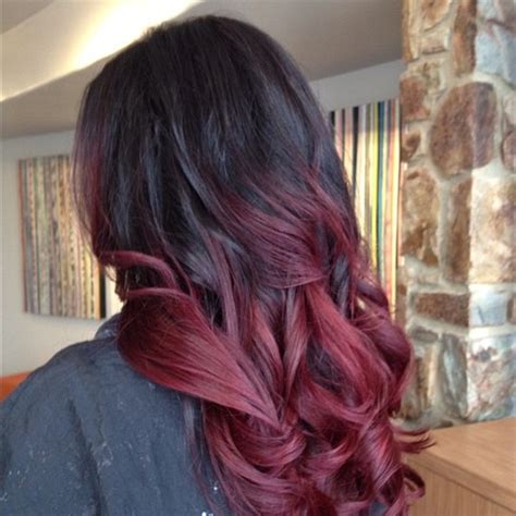 Red Ombre Hair How Do It