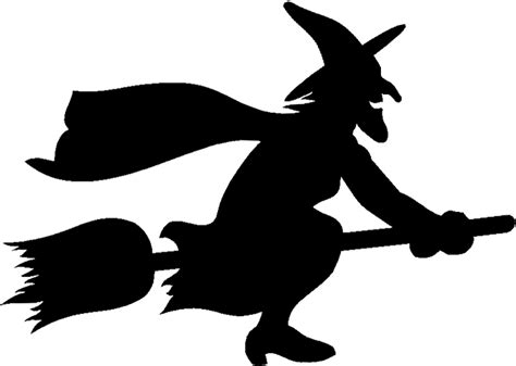 Witch Silhouette Clip Art Clipart Best