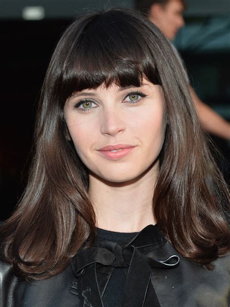 The Best Full Fringe Hairstyles And How To Pull Them Off Who What Wear Uk