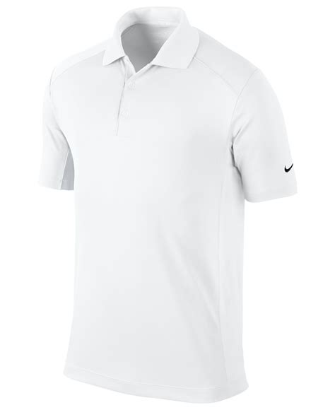 Nike Dri Fit Victory Golf Polo Shirt In White For Men Lyst