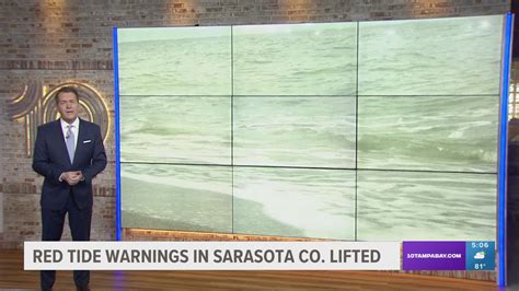 Red Tide Advisory Lifted For Sarasota County Beaches Wtsp Com