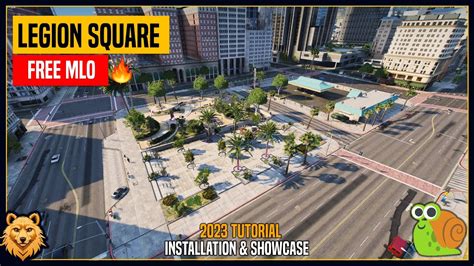 Legion Square MLO Installation And Showcase Garden And Gas Station Free FiveM MLO YouTube