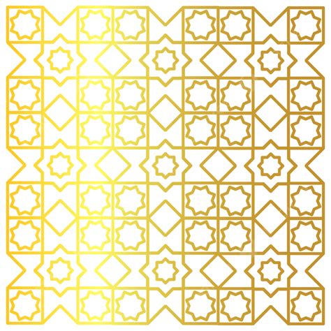 Mosque Ramadhan Islamic Vector Art Png Golden Islamic Pattern Pola