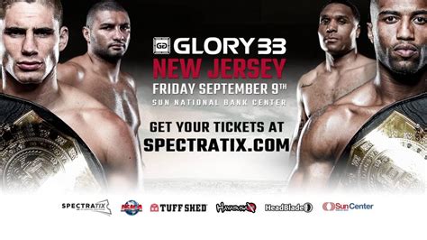 Glory 33 New Jersey Tickets On Sale Youtube