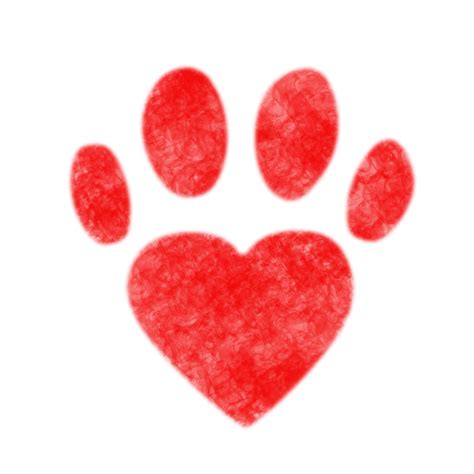 Heart Pawprint Free Stock Photo Public Domain Pictures