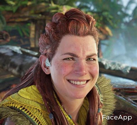 Aloy But I Properly Use Faceapp As God Intended Aloy Horizon Zero Dawn Know Your Meme