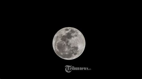 Kapan Supermoon Di Indonesia Bisa Dilihat Berikut Jadwalnya Tribun