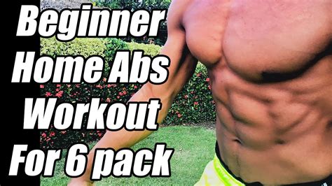 Bar Brothers Dr Beginner Home Ab Workout For Pack Youtube