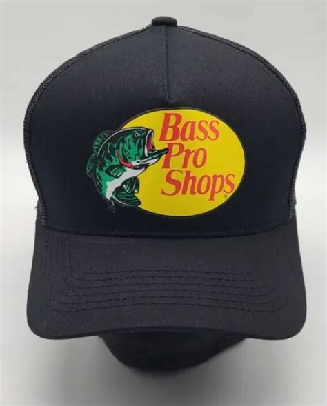 Bass Pro Shops Chris Janson Gone Fishing Mesh Snapback Trucker Hat Cap