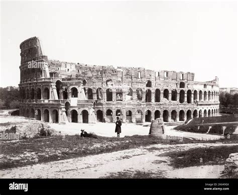 Vintage Coliseum Art The Colosseum In Rome Photograph Vintage Roman