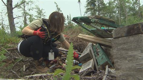 Trash Detective Hunts Down Illegal Dumpers In Lunenburg County Cbc News