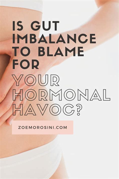 Is Gut Imbalance To Blame For Your Hormonal Havoc — Zoe Morosini Nutrition