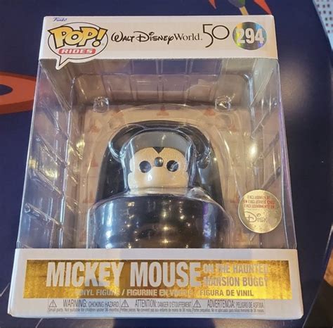Disney Exclusive Funko Pop Featuring Mickey Mouse In A Haunted Mansion