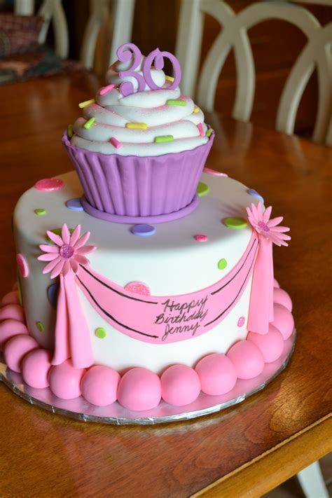 Birthday Cup Cake - CakeCentral.com