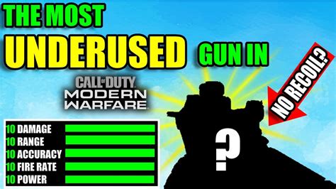 The Most Underused And Underrated Gun In Call Of Duty Modern Warfare
