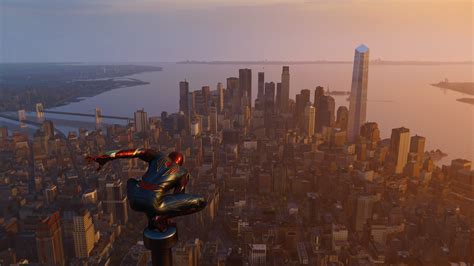 Spiderman Ps4 At City Edge 4k Hd Games 4k Wallpapers Images
